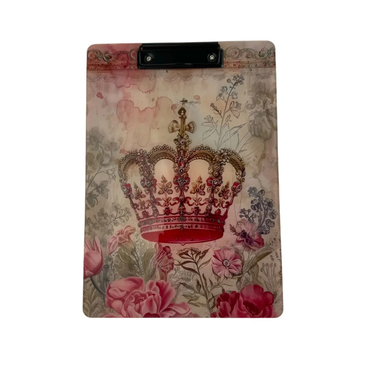 Crown Acrylic Clipboard