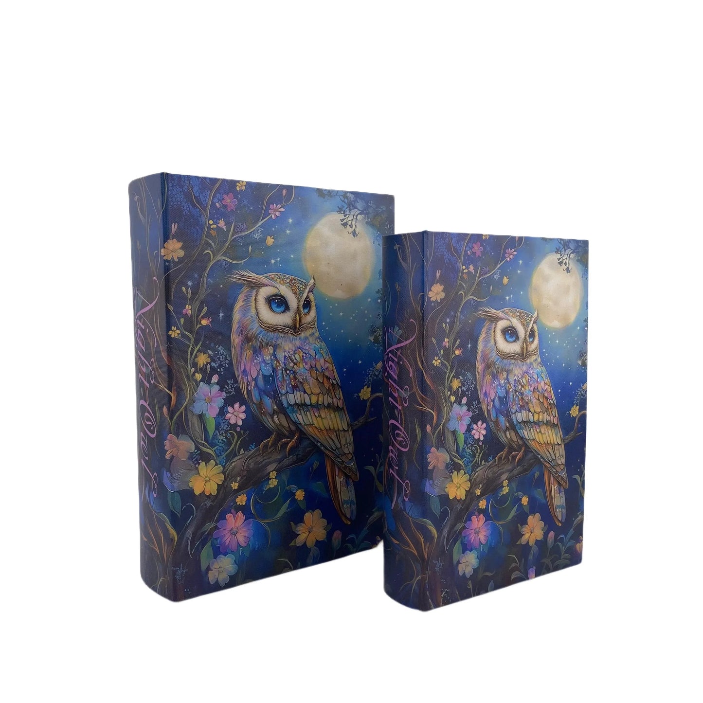 G77- Fantasy owl book box