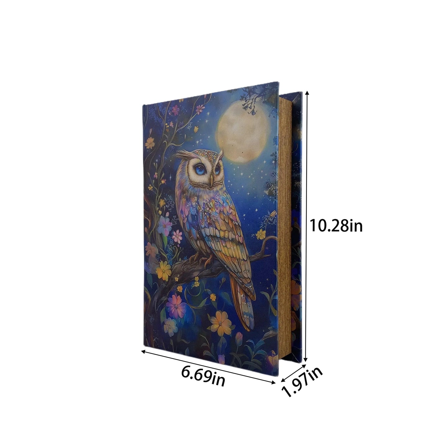 G77- Fantasy owl book box