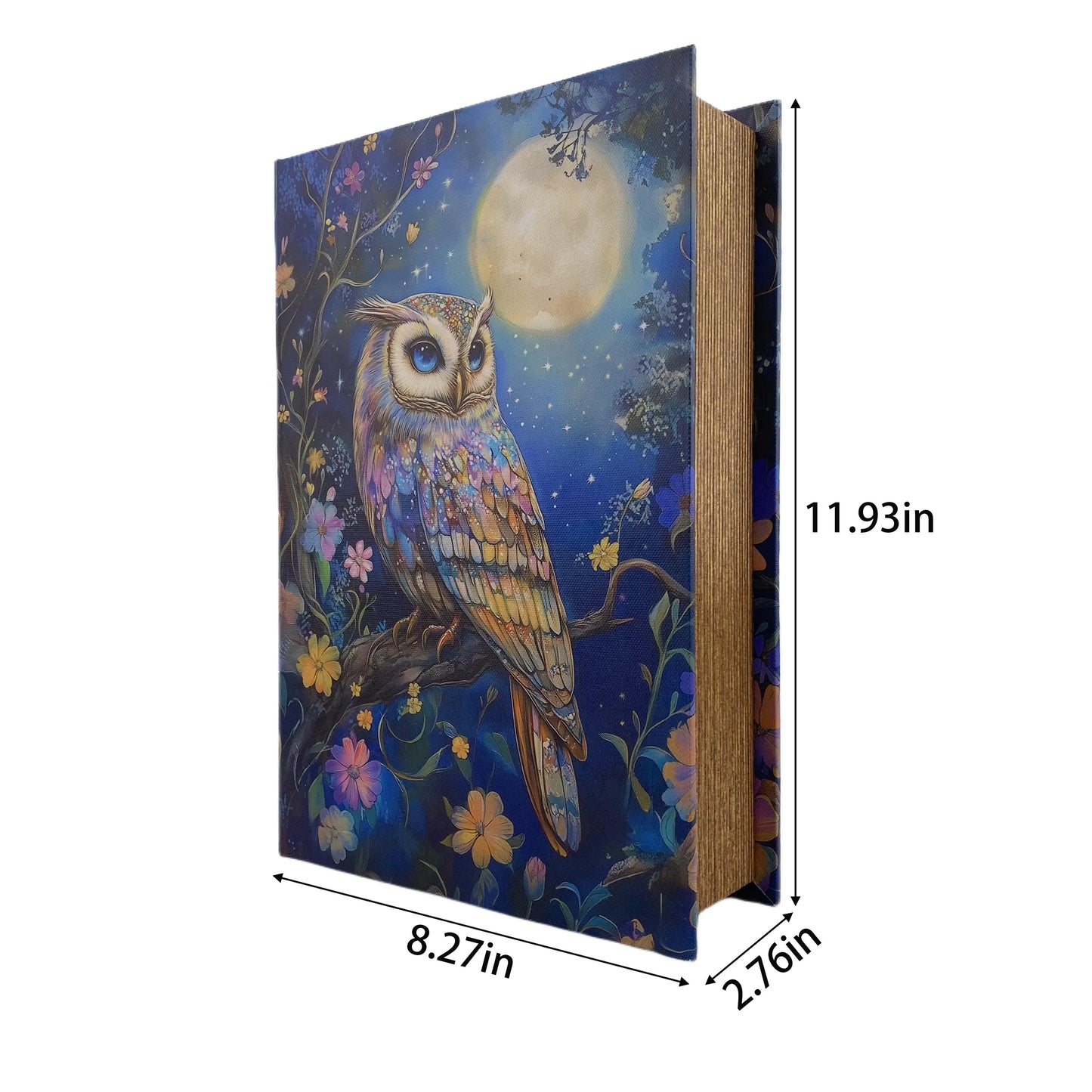 G77- Fantasy owl book box