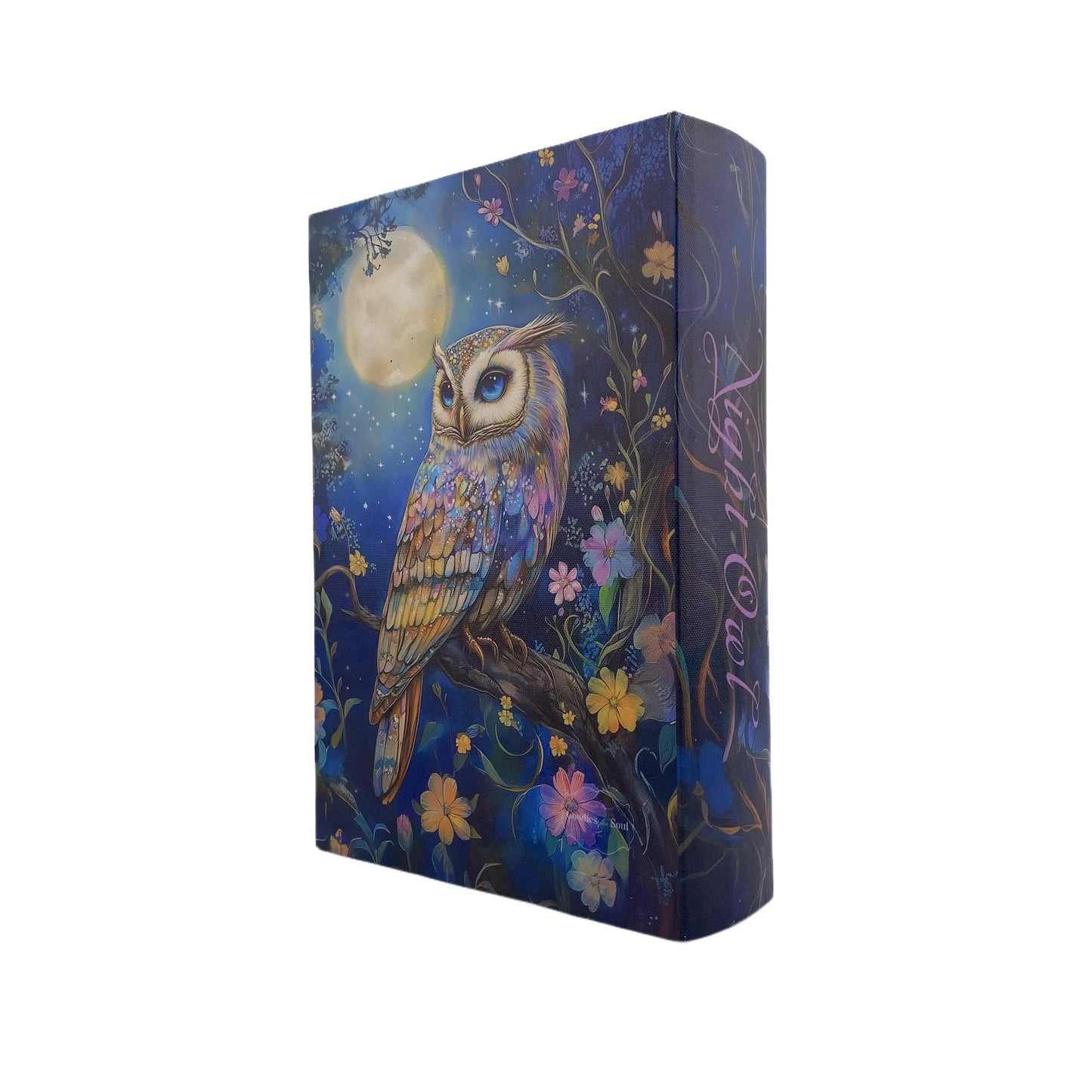 G77- Fantasy owl book box