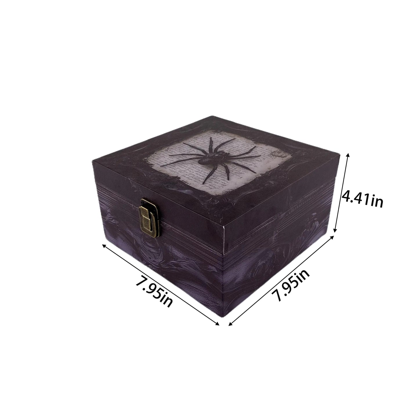 G119- Spider wooden box