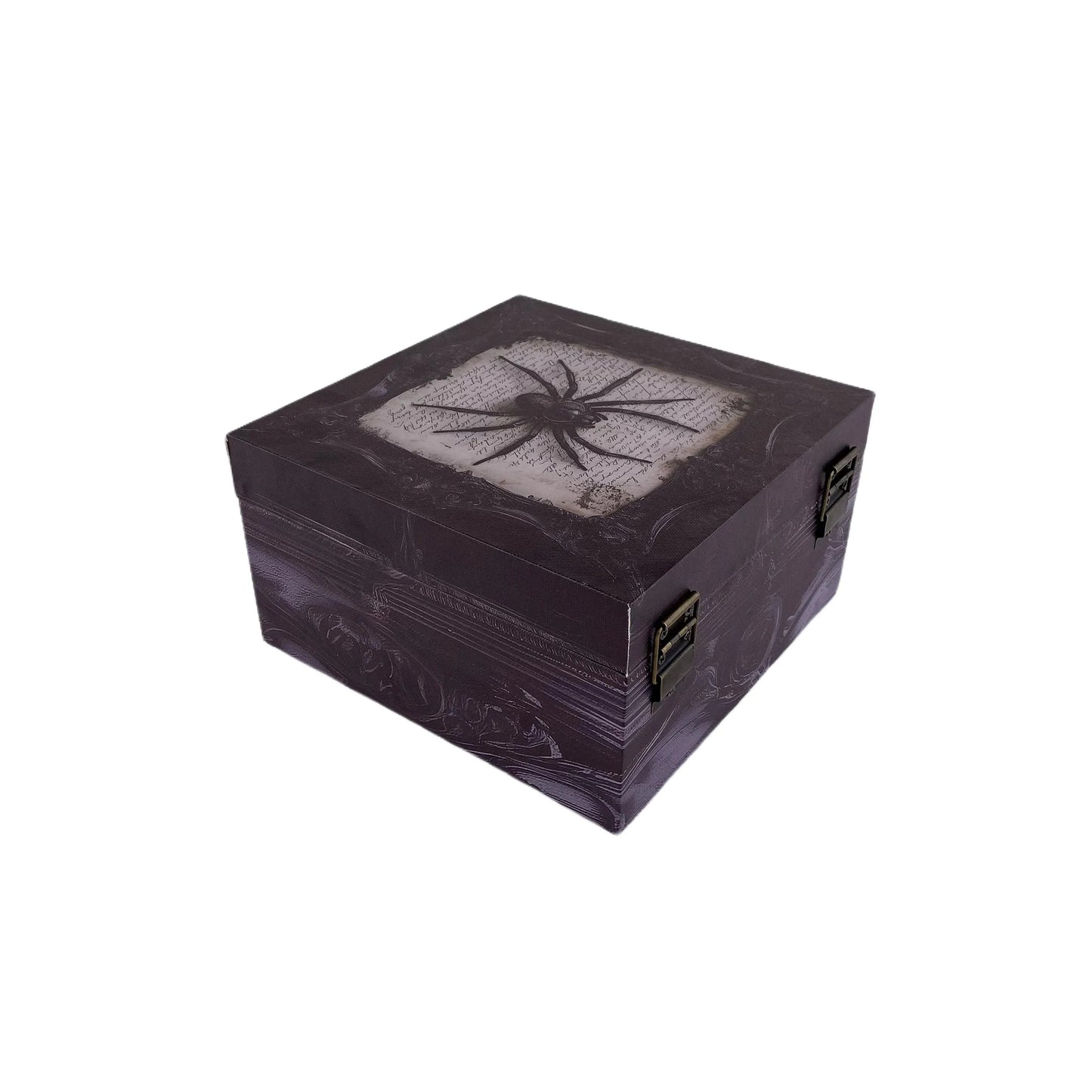 G119- Spider wooden box