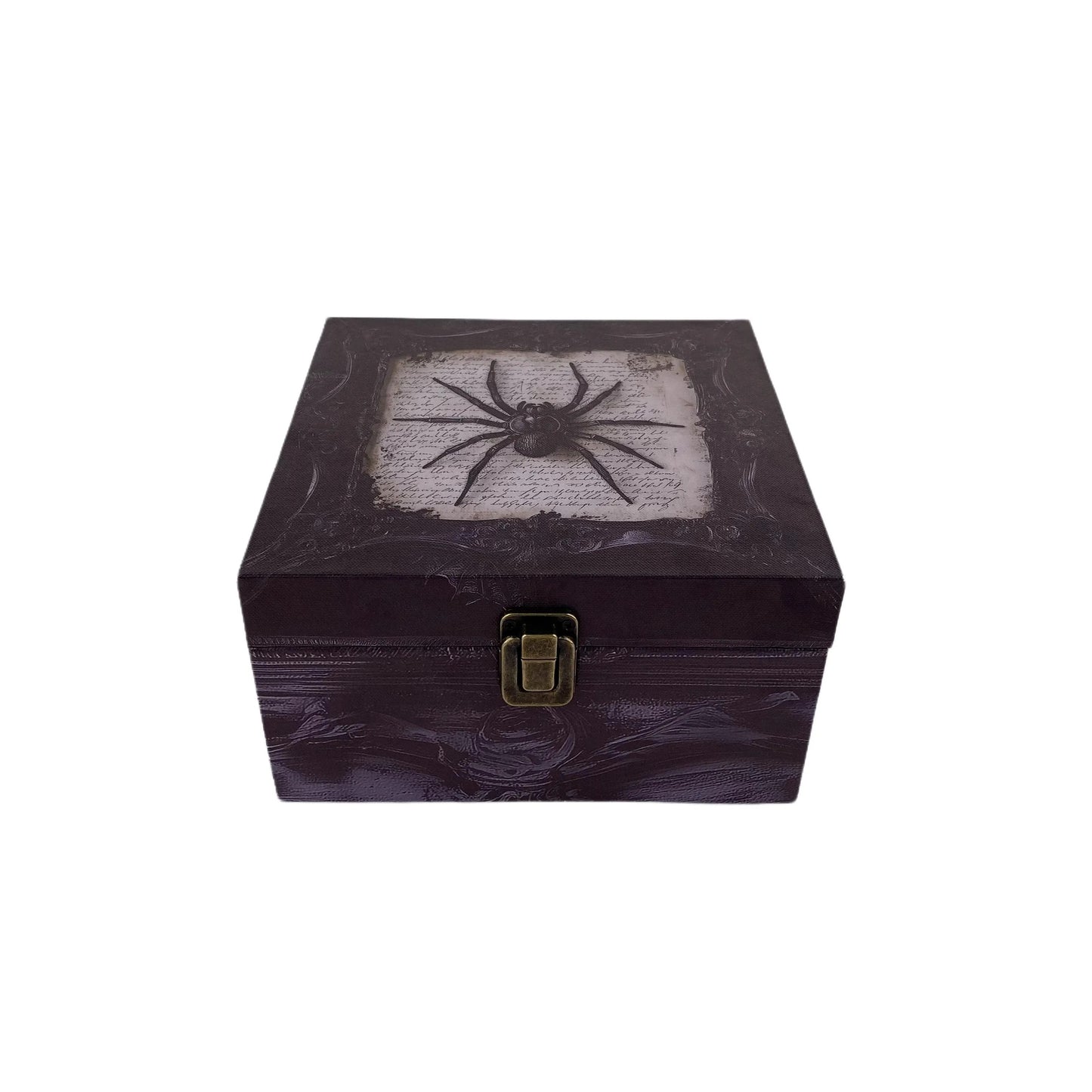 G119- Spider wooden box