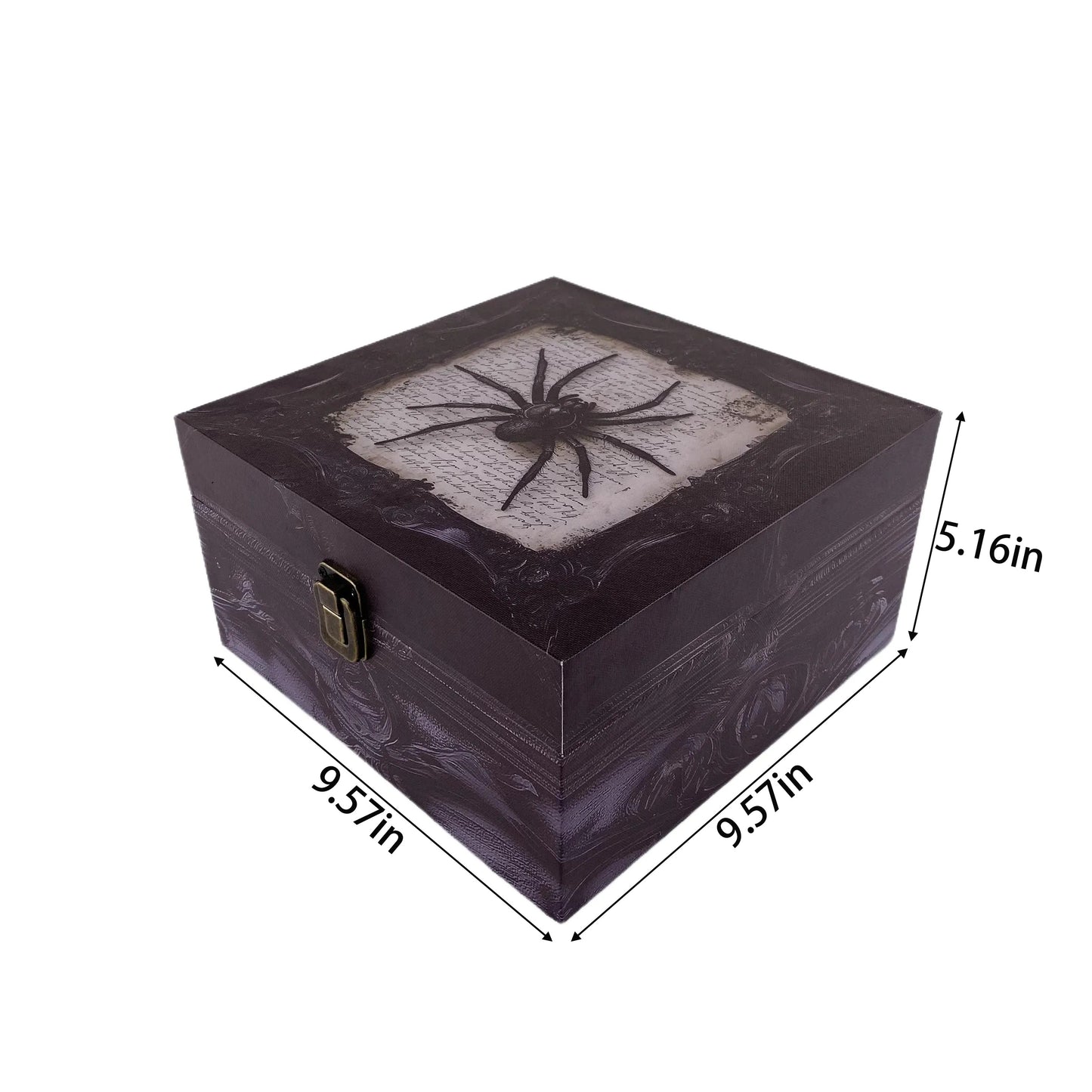 G119- Spider wooden box