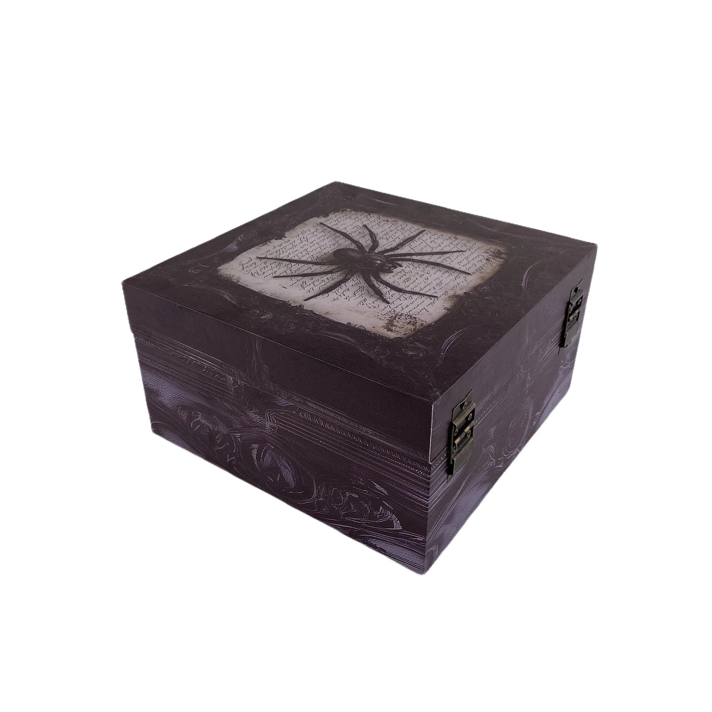 G119- Spider wooden box