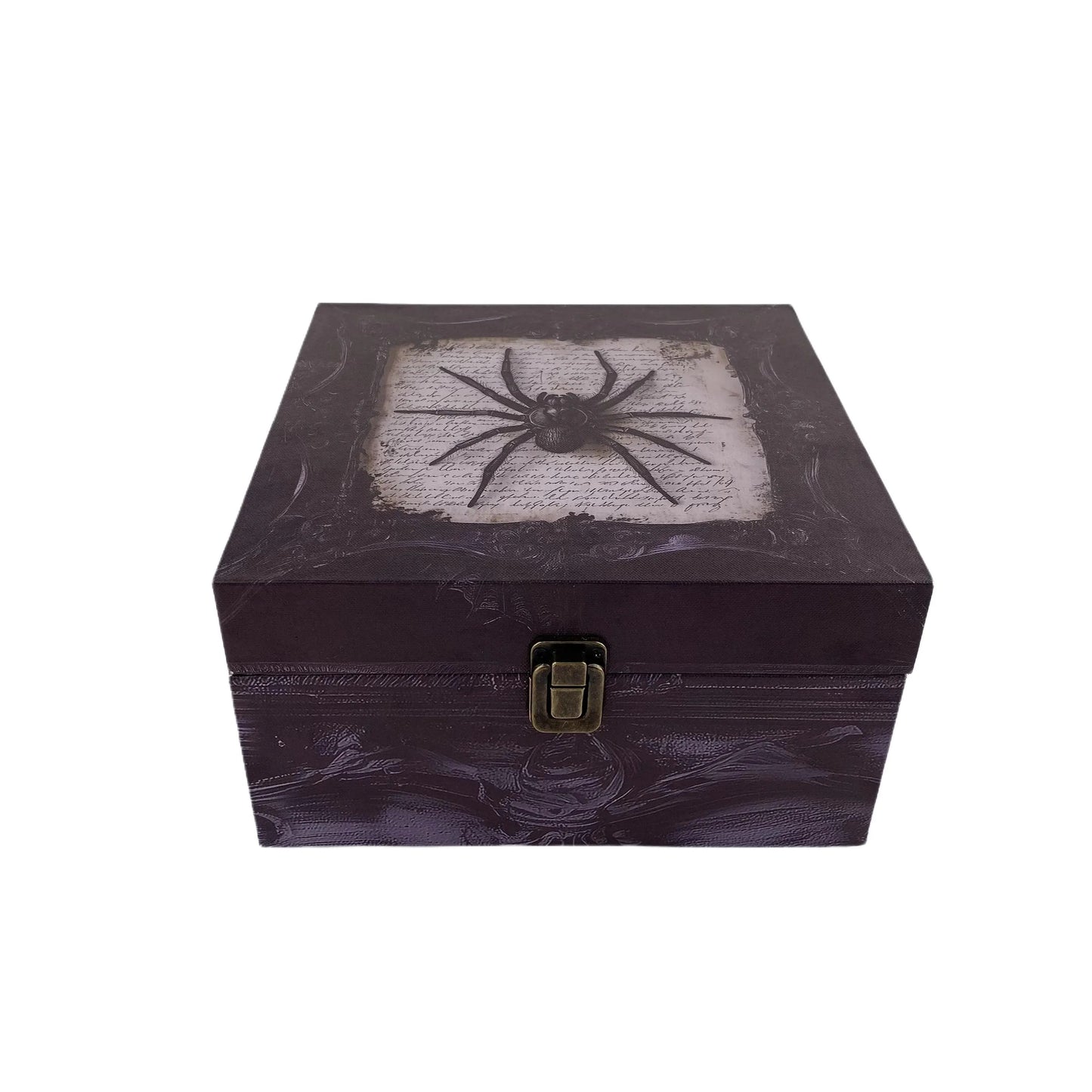 G119- Spider wooden box