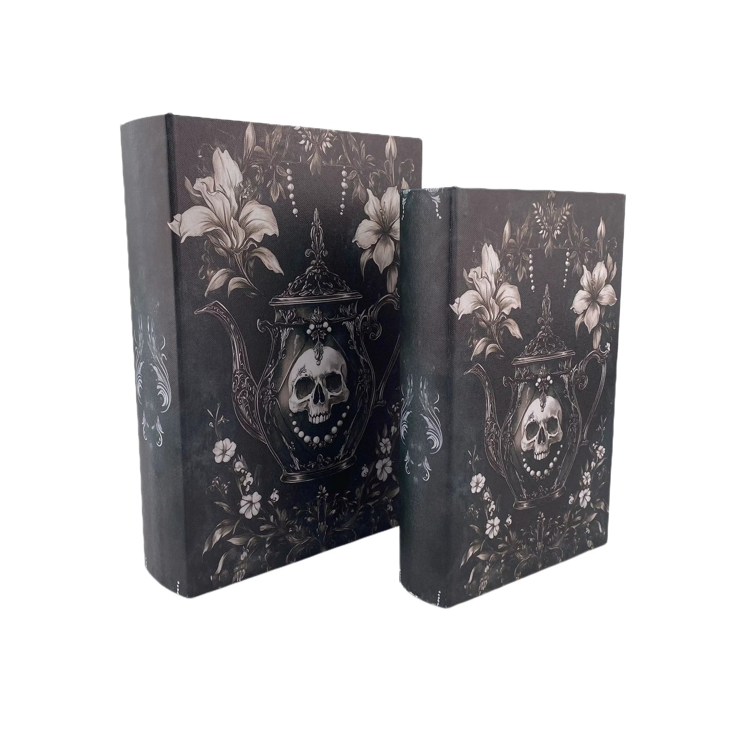 G125- Skull Teapot book box