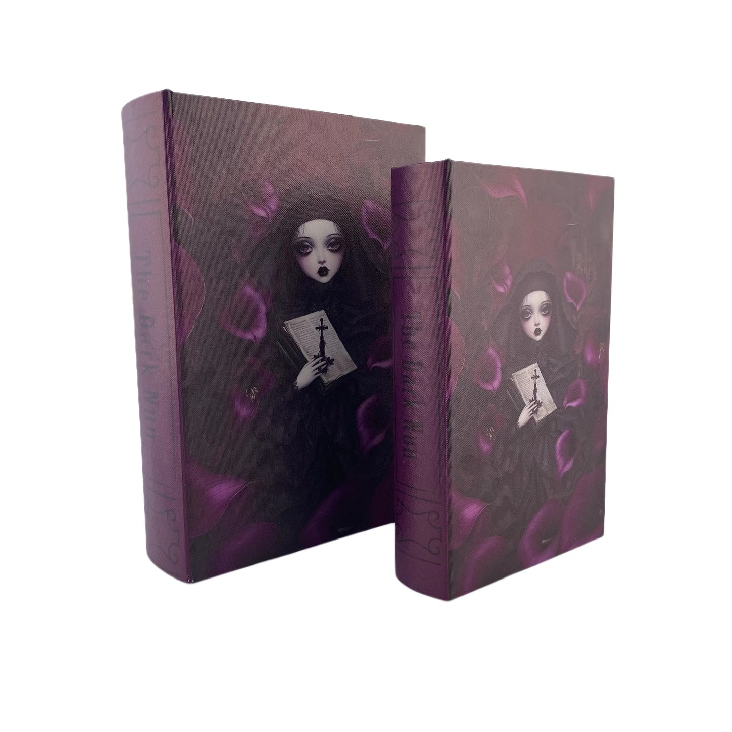 G136- The dark nun doll book box