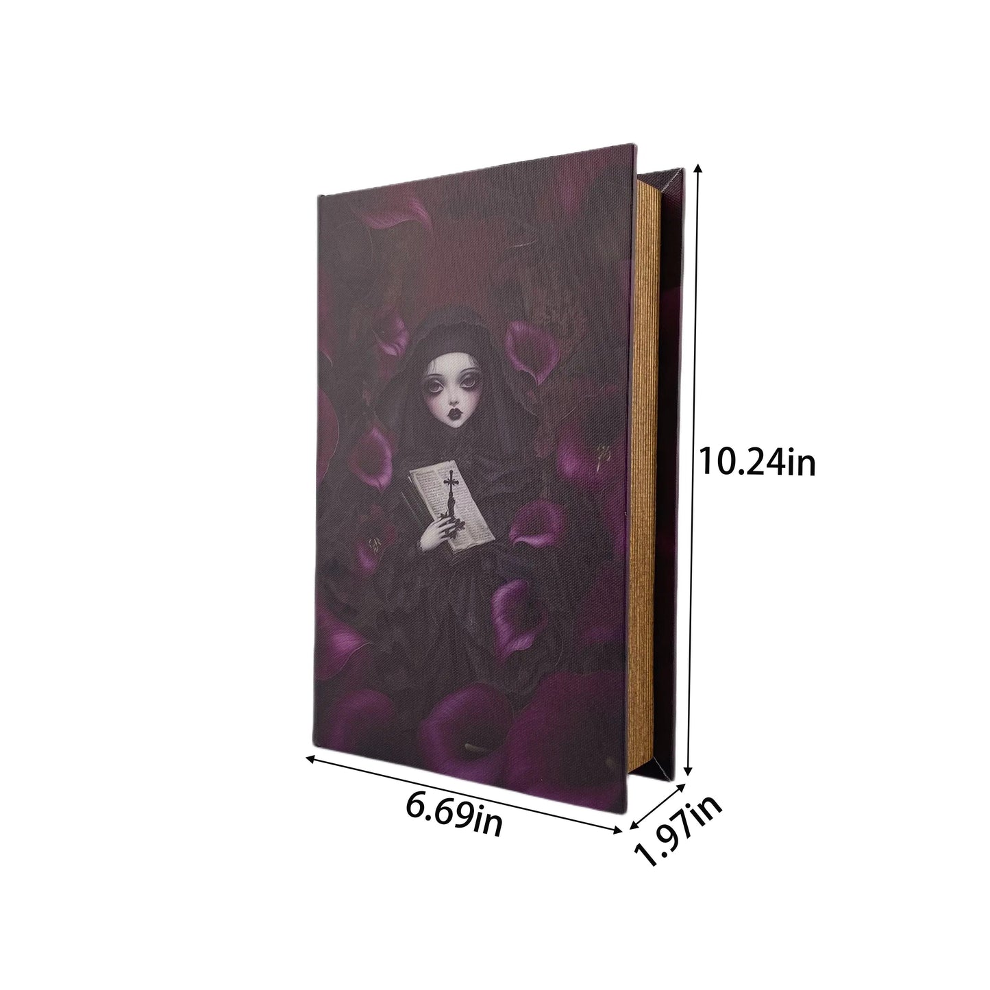 G136- The dark nun doll book box