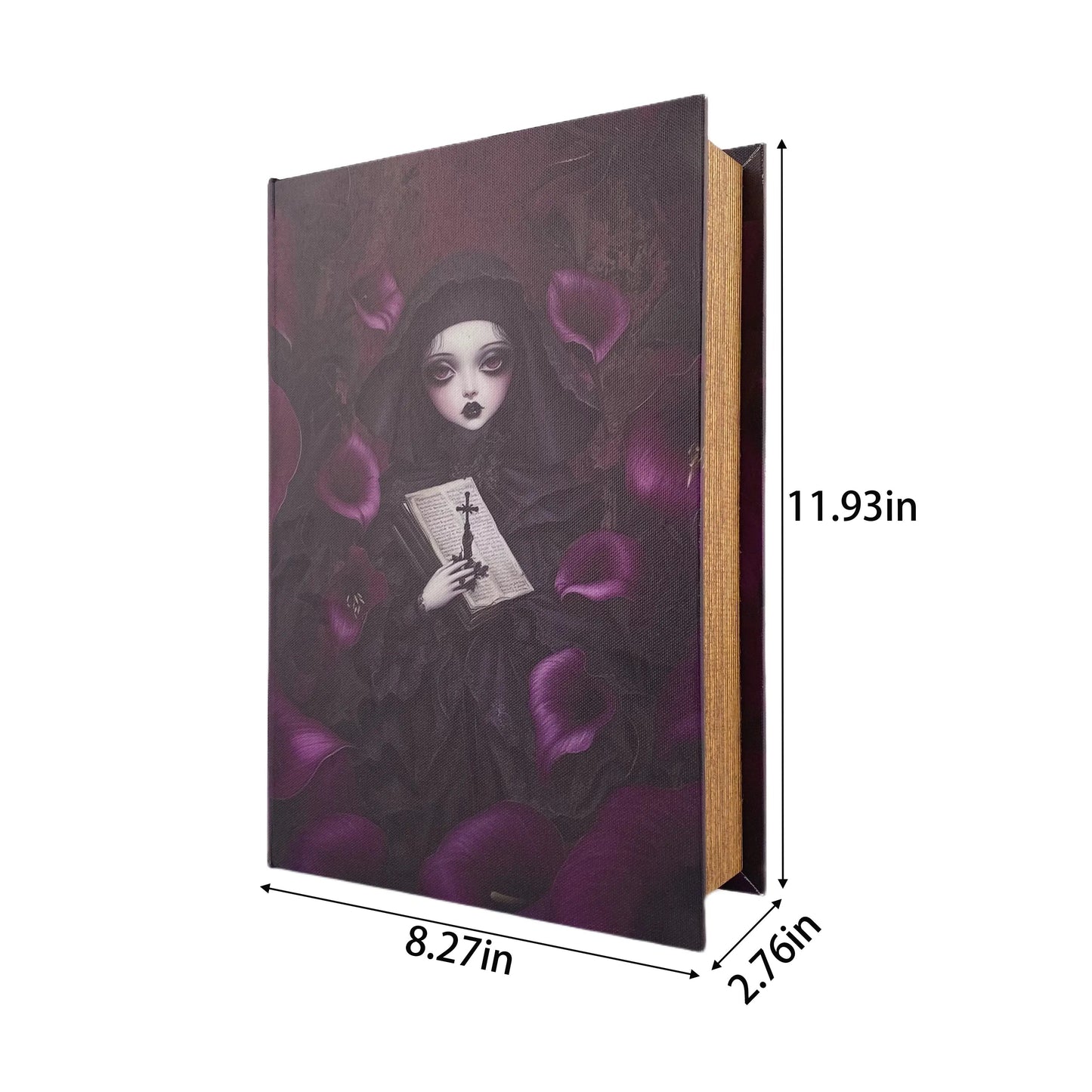 G136- The dark nun doll book box