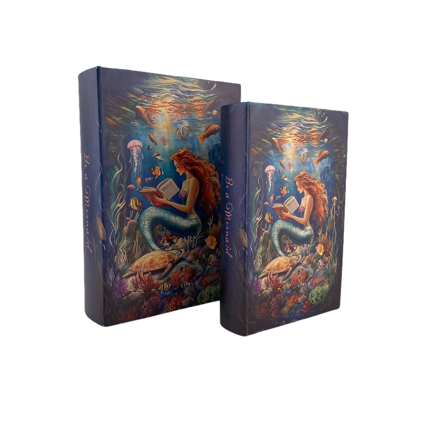 G137- Mermaid book box