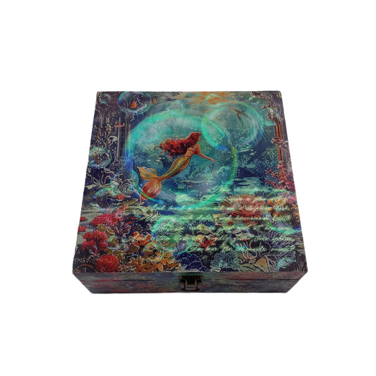 G17- mermaid wooden boxes