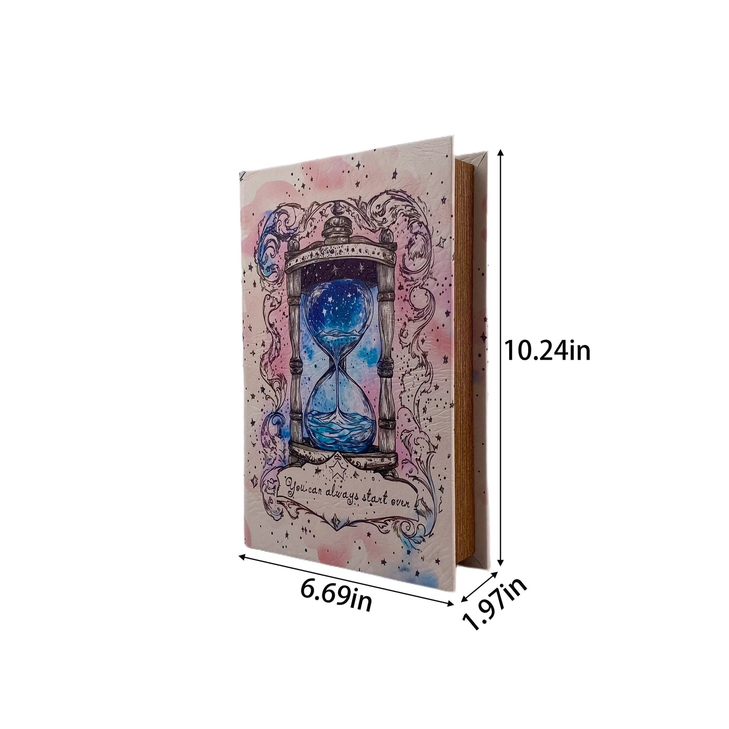 G144-  Energy Hourglass book box