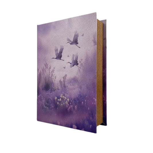 G157-Purple Reed Book Box