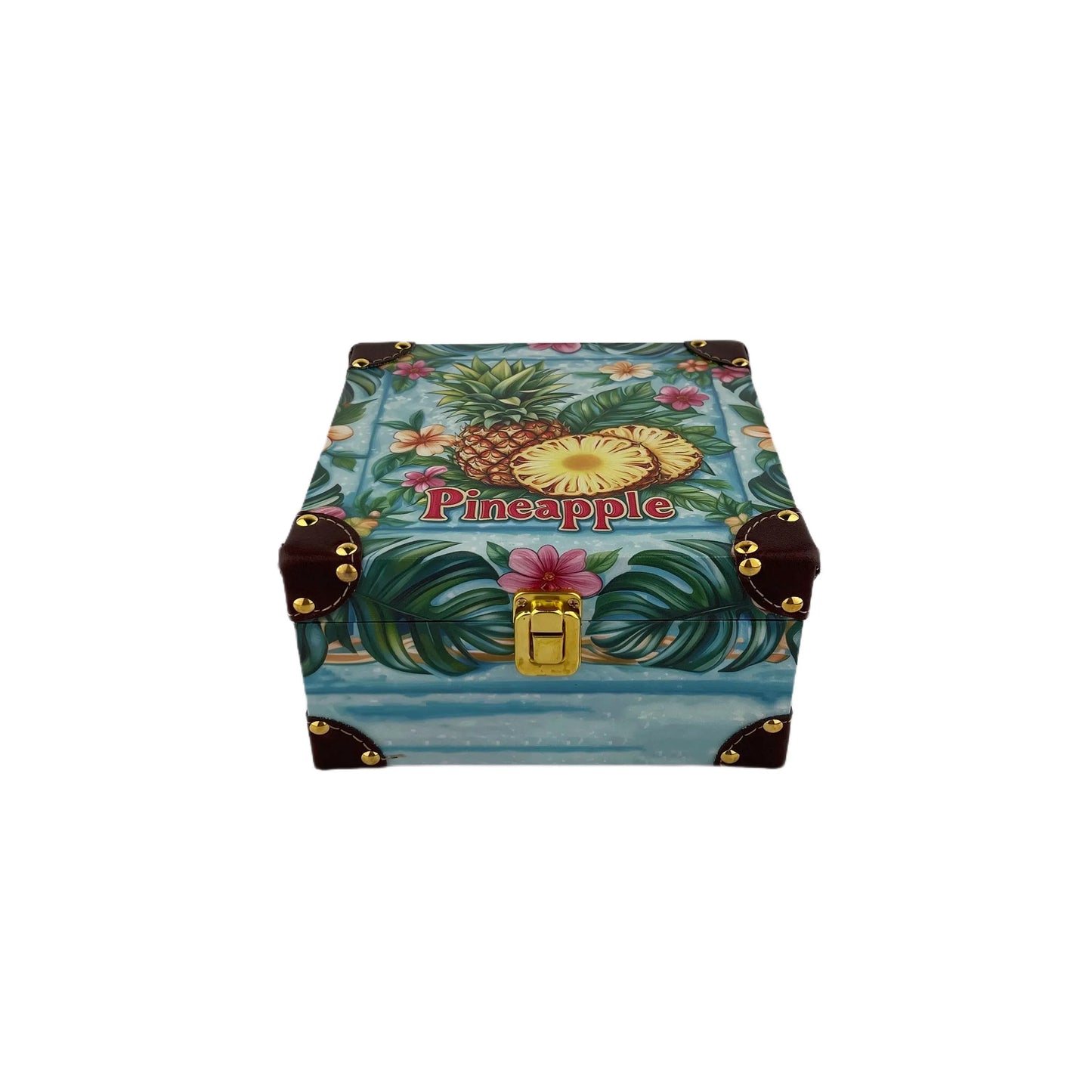 G196- Pineapple wooden box