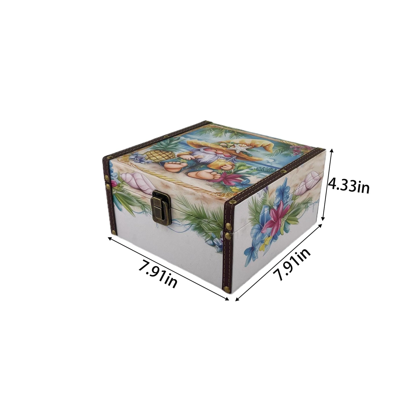 G214- Hawaii Gnome wooden box