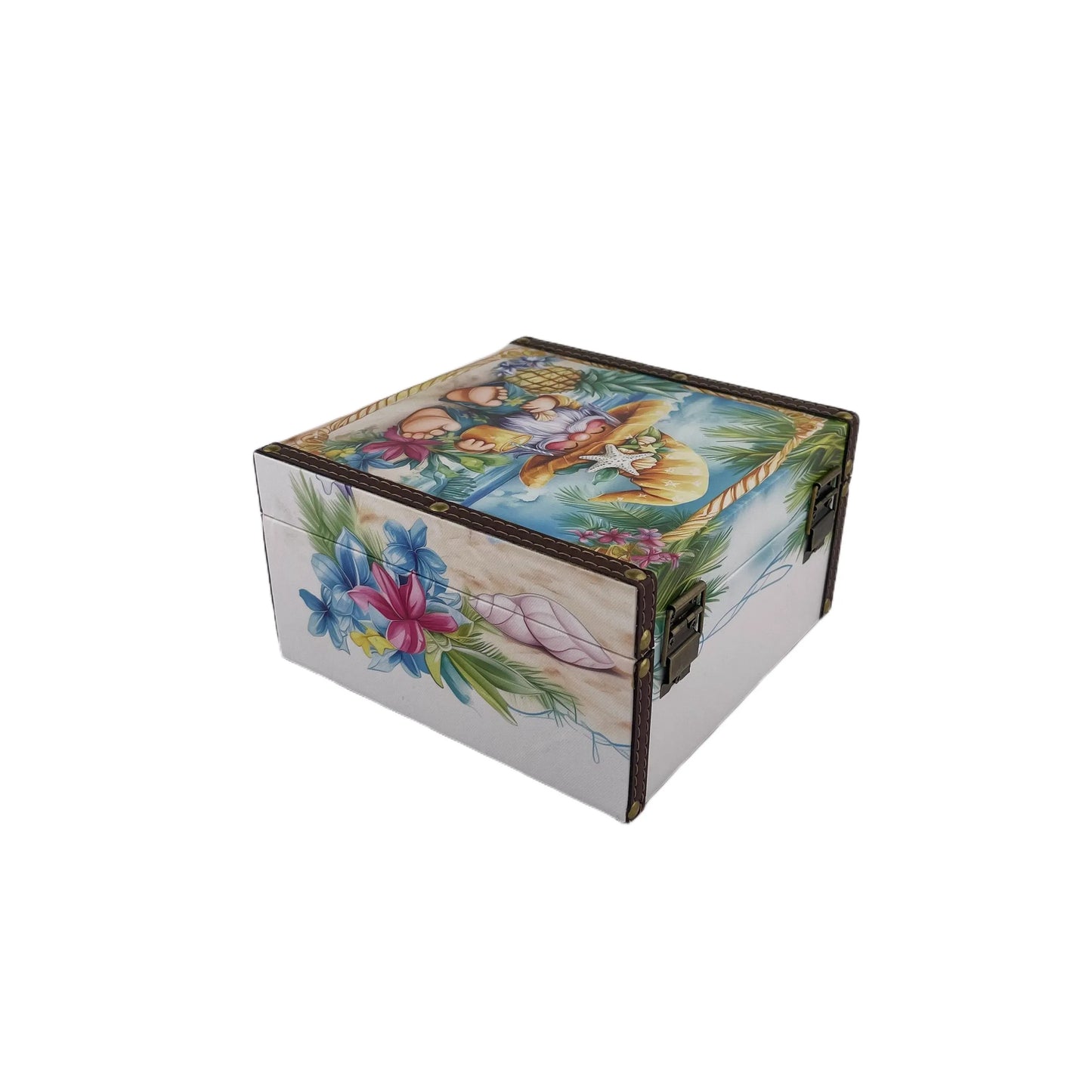 G214- Hawaii Gnome wooden box