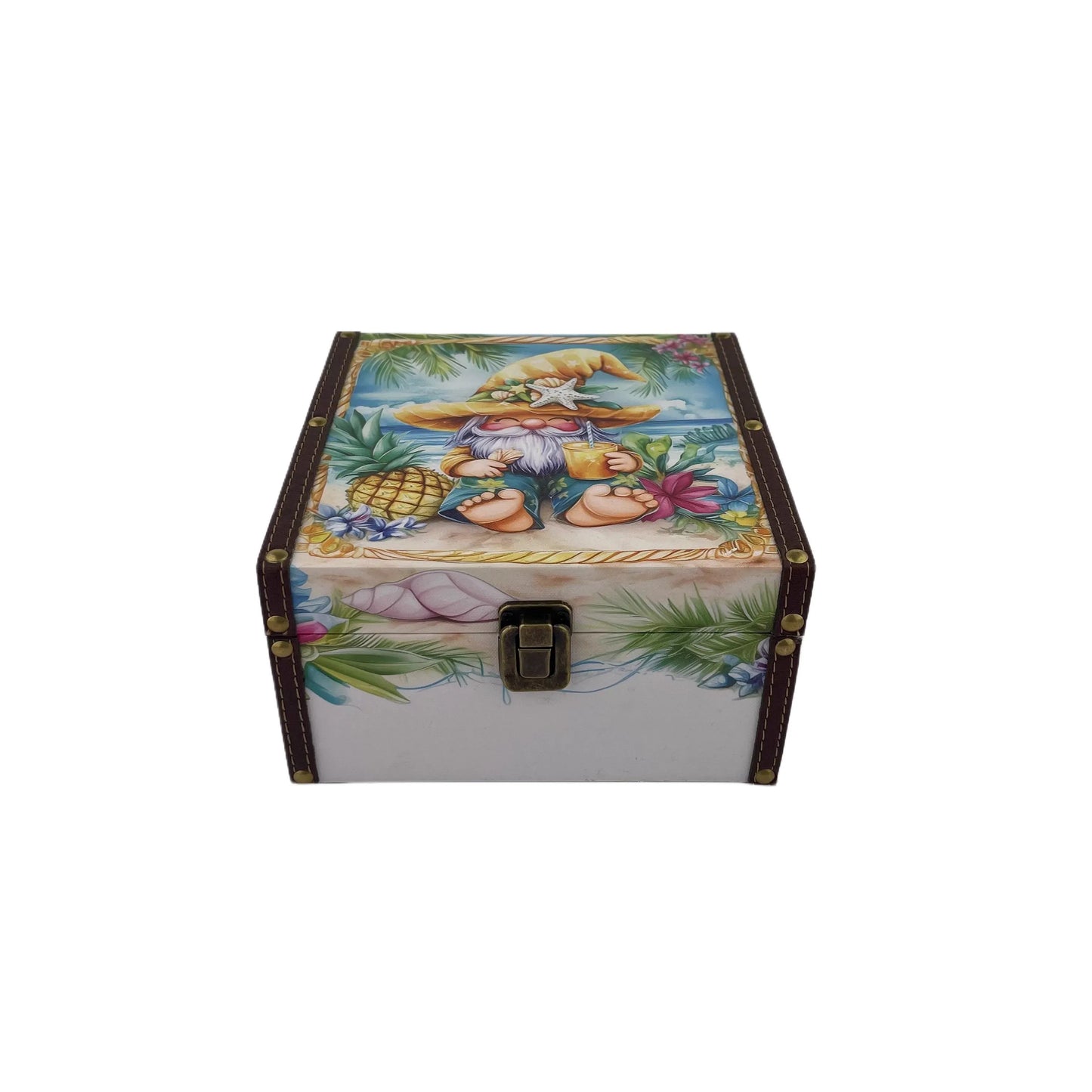 G214- Hawaii Gnome wooden box