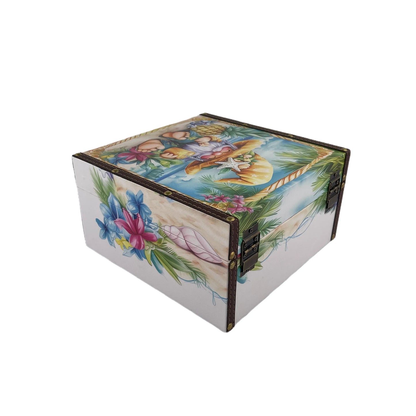 G214- Hawaii Gnome wooden box