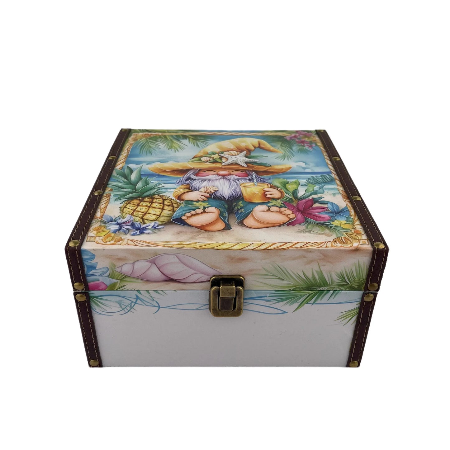 G214- Hawaii Gnome wooden box