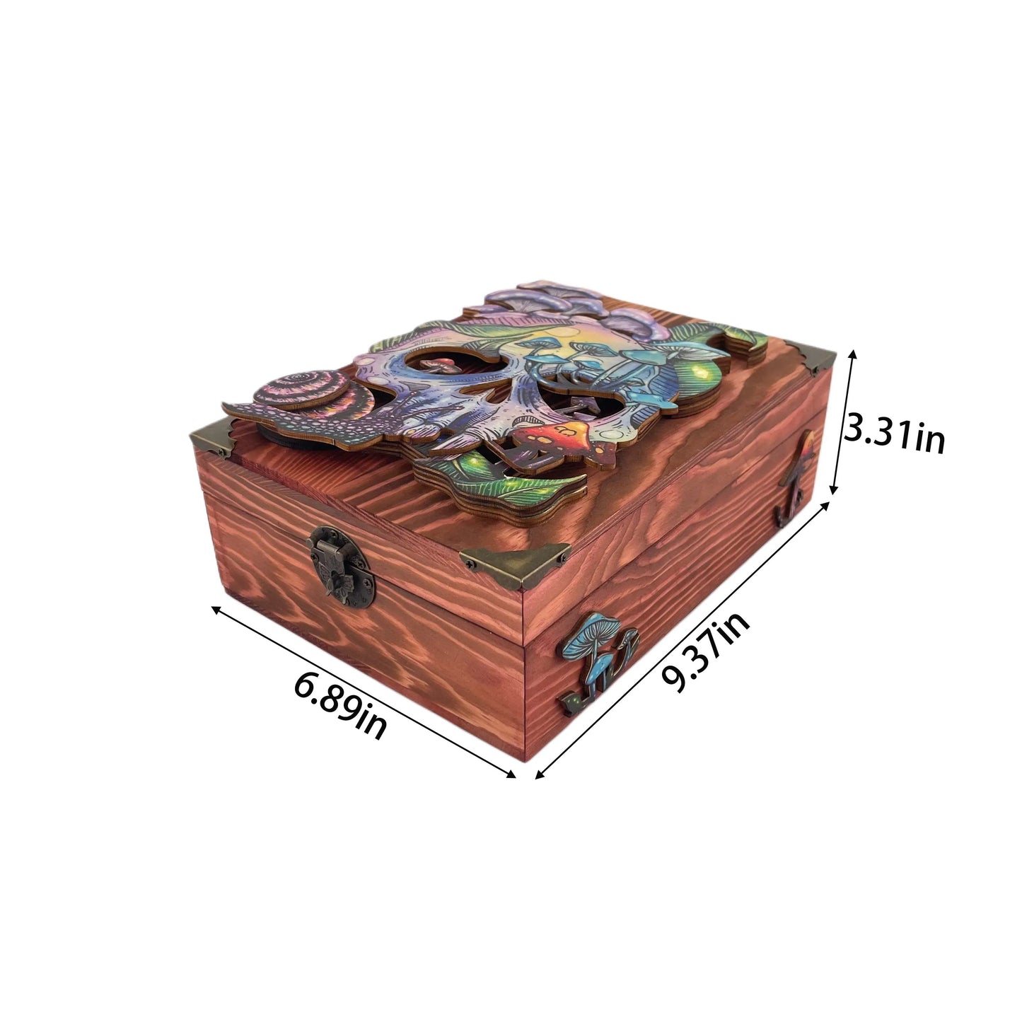 W1258- 3D Skeleton Box