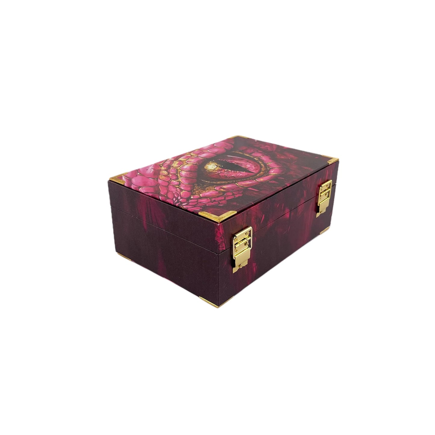 G246- Pink Dragon Eye Suitcase