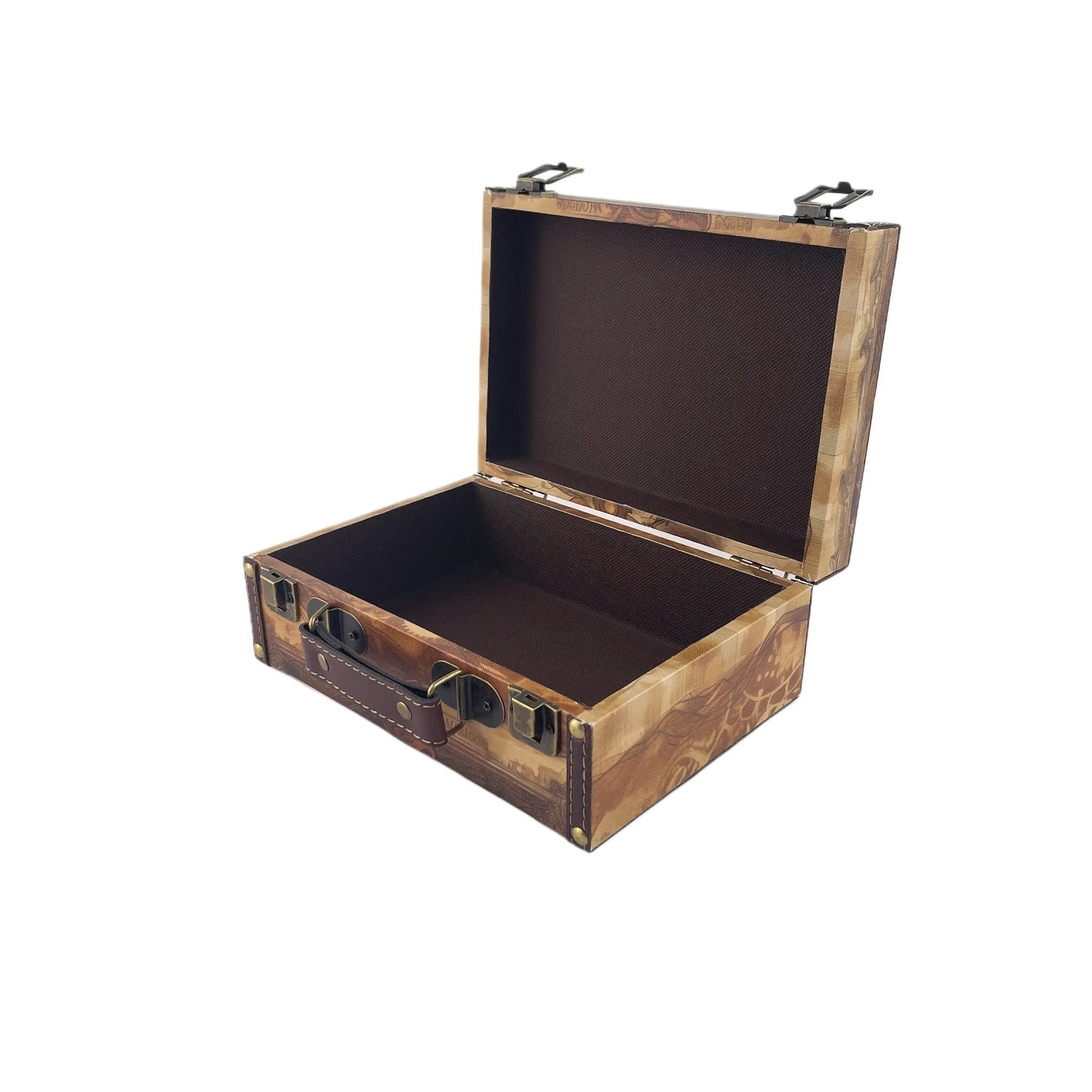 G257- Steampunk Couple Suitcase