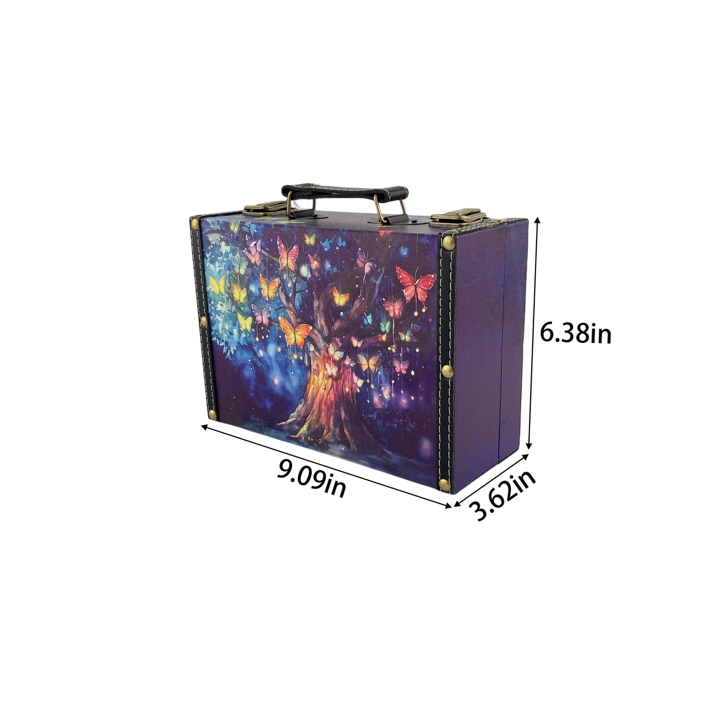 G280- Butterfly Tree Suitcase