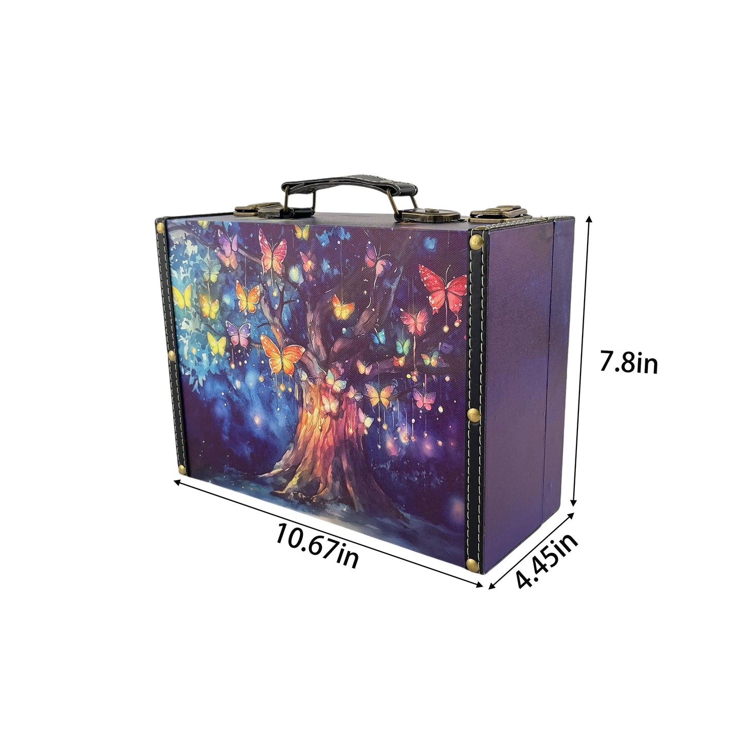 G280- Butterfly Tree Suitcase