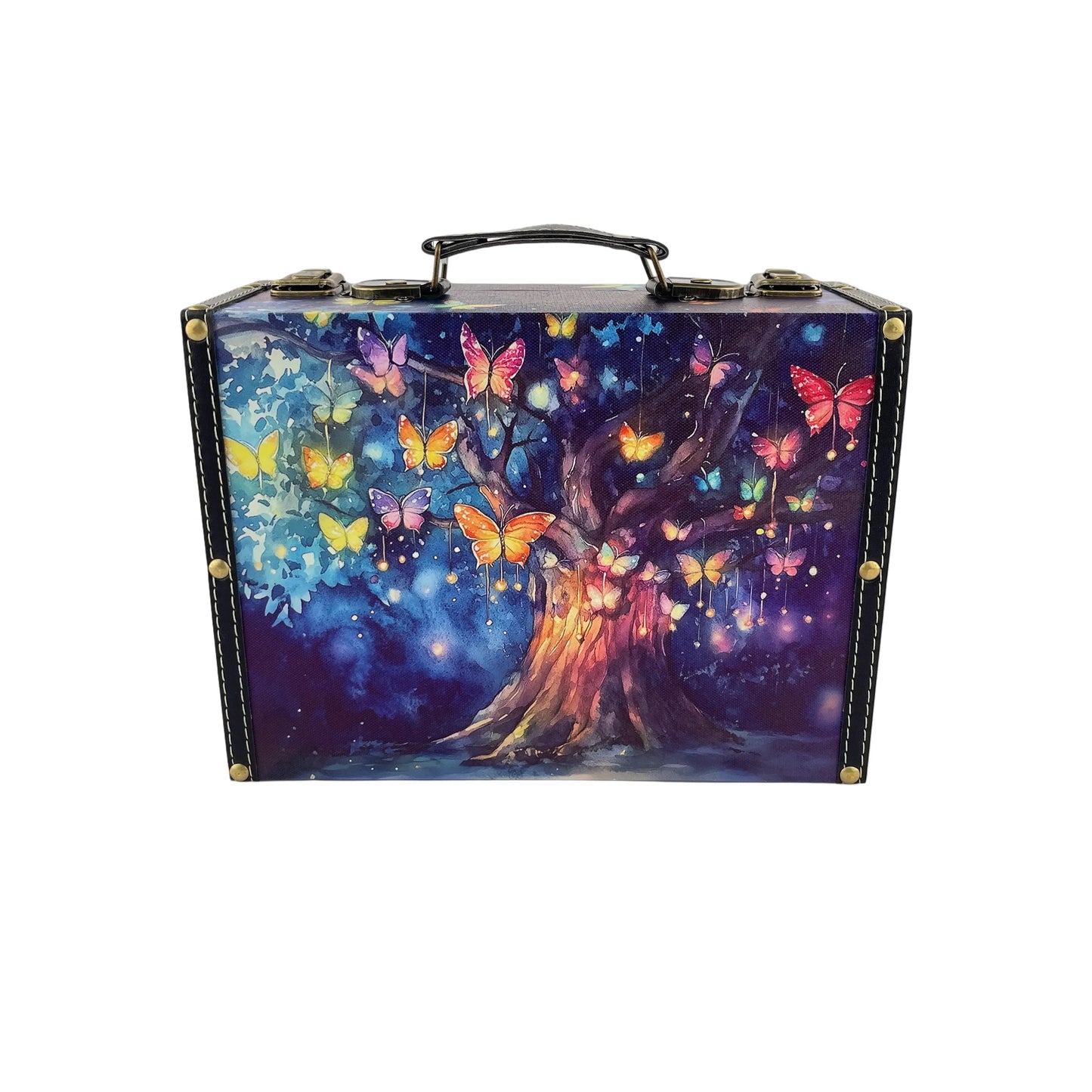 G280- Butterfly Tree Suitcase