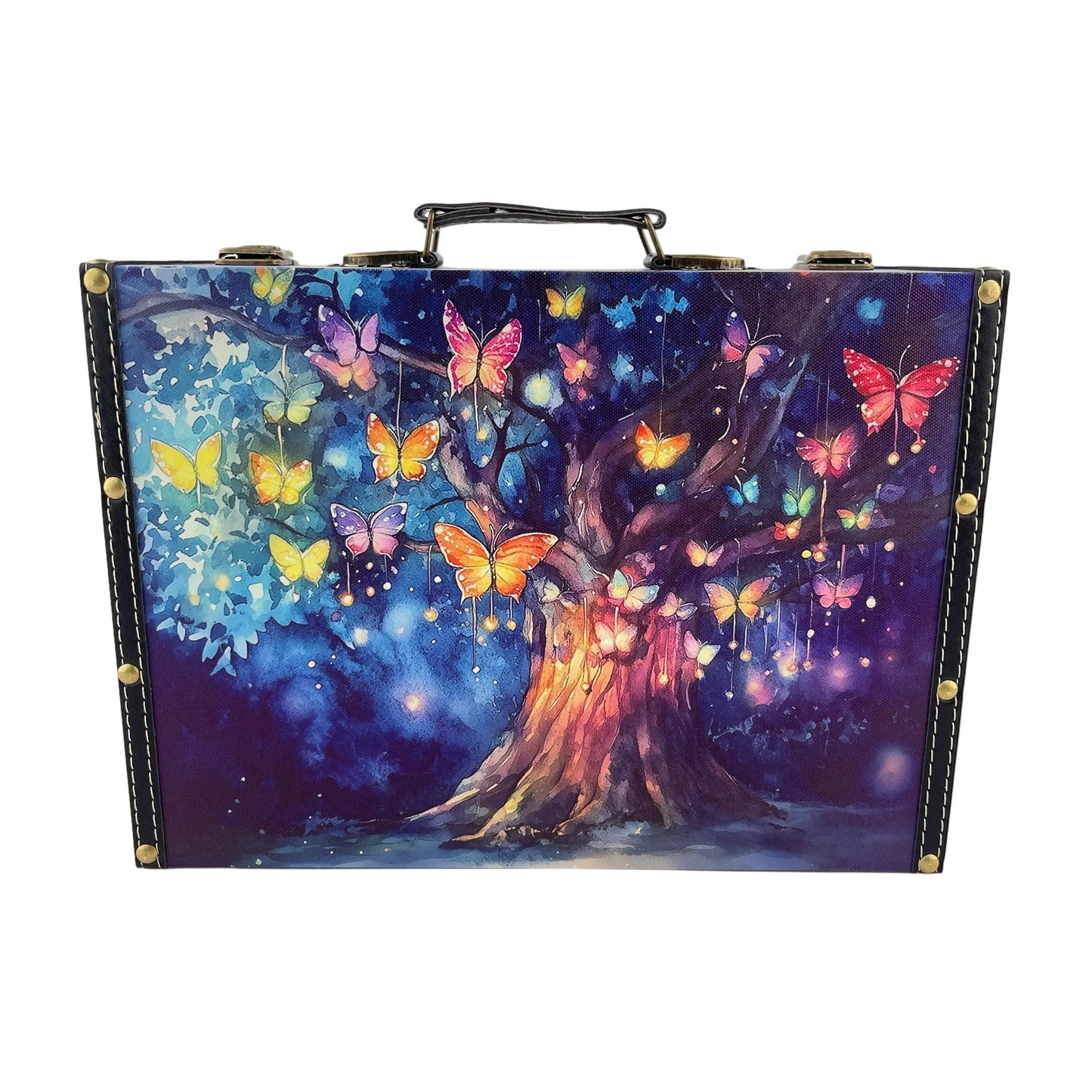 G280- Butterfly Tree Suitcase