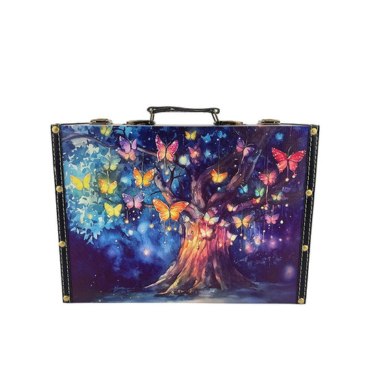 G280- Butterfly Tree Suitcase