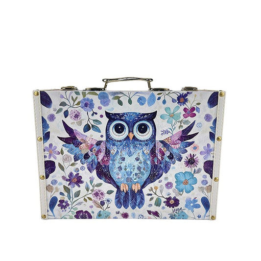 G284- Owl Suitcase