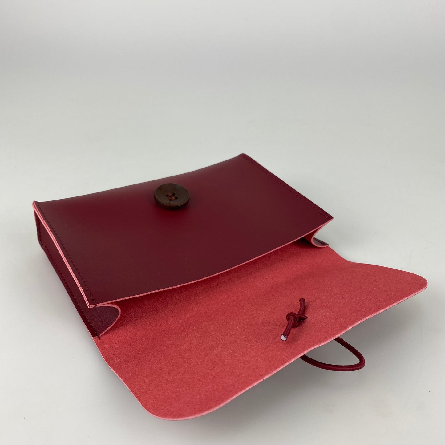 Button bag-red