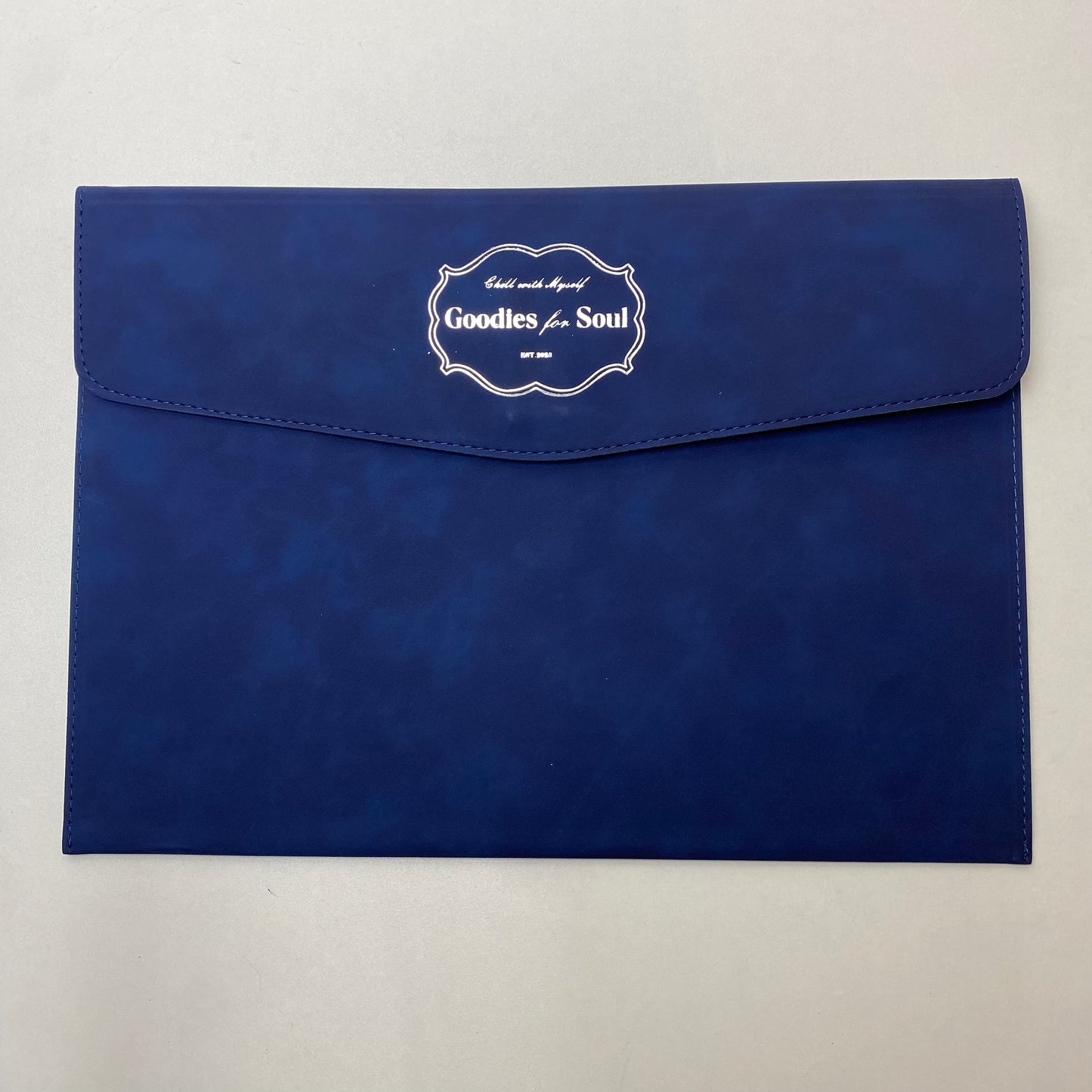 A4 blue pouch