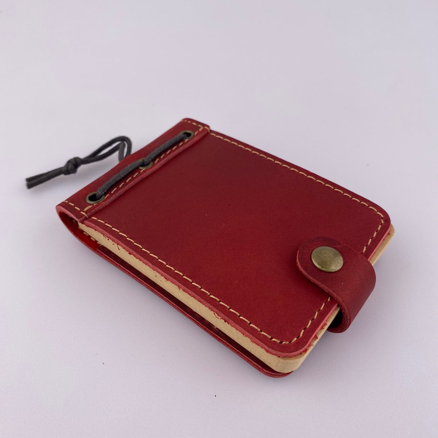 Handmade leather small journal