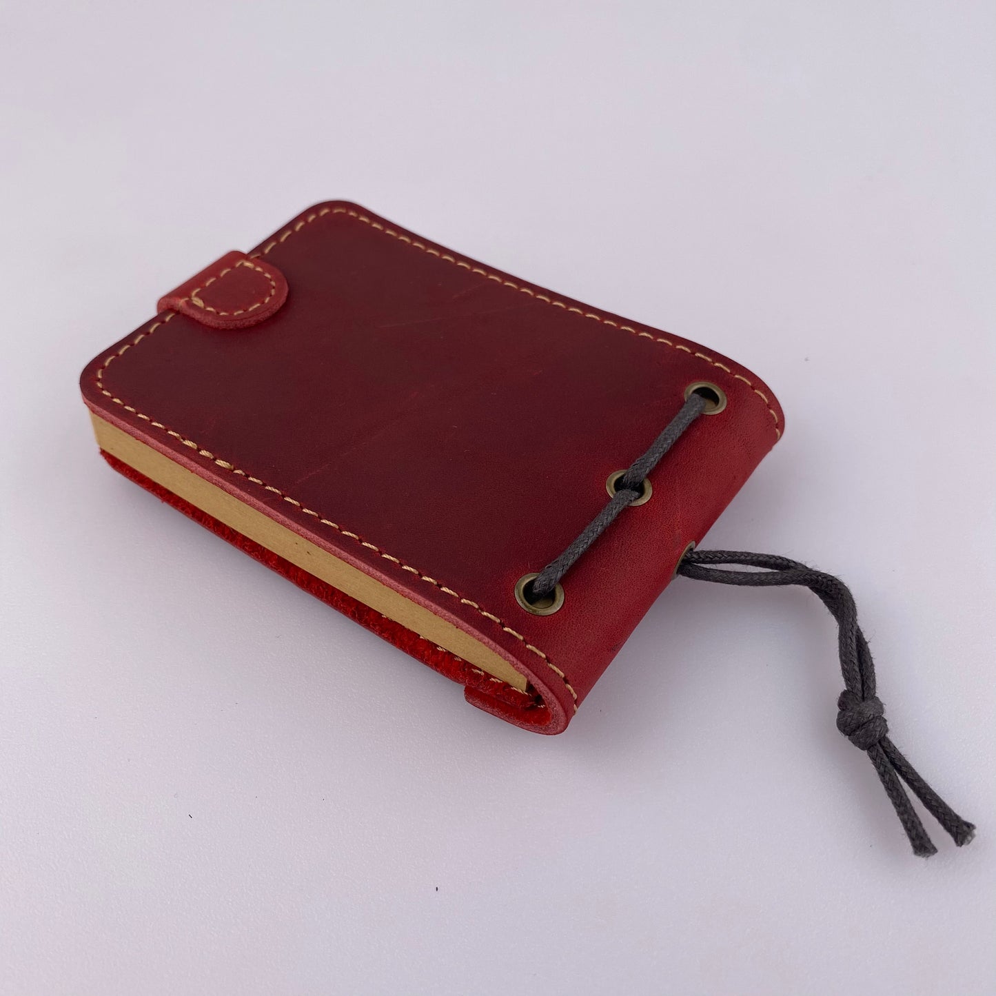 Handmade leather small journal